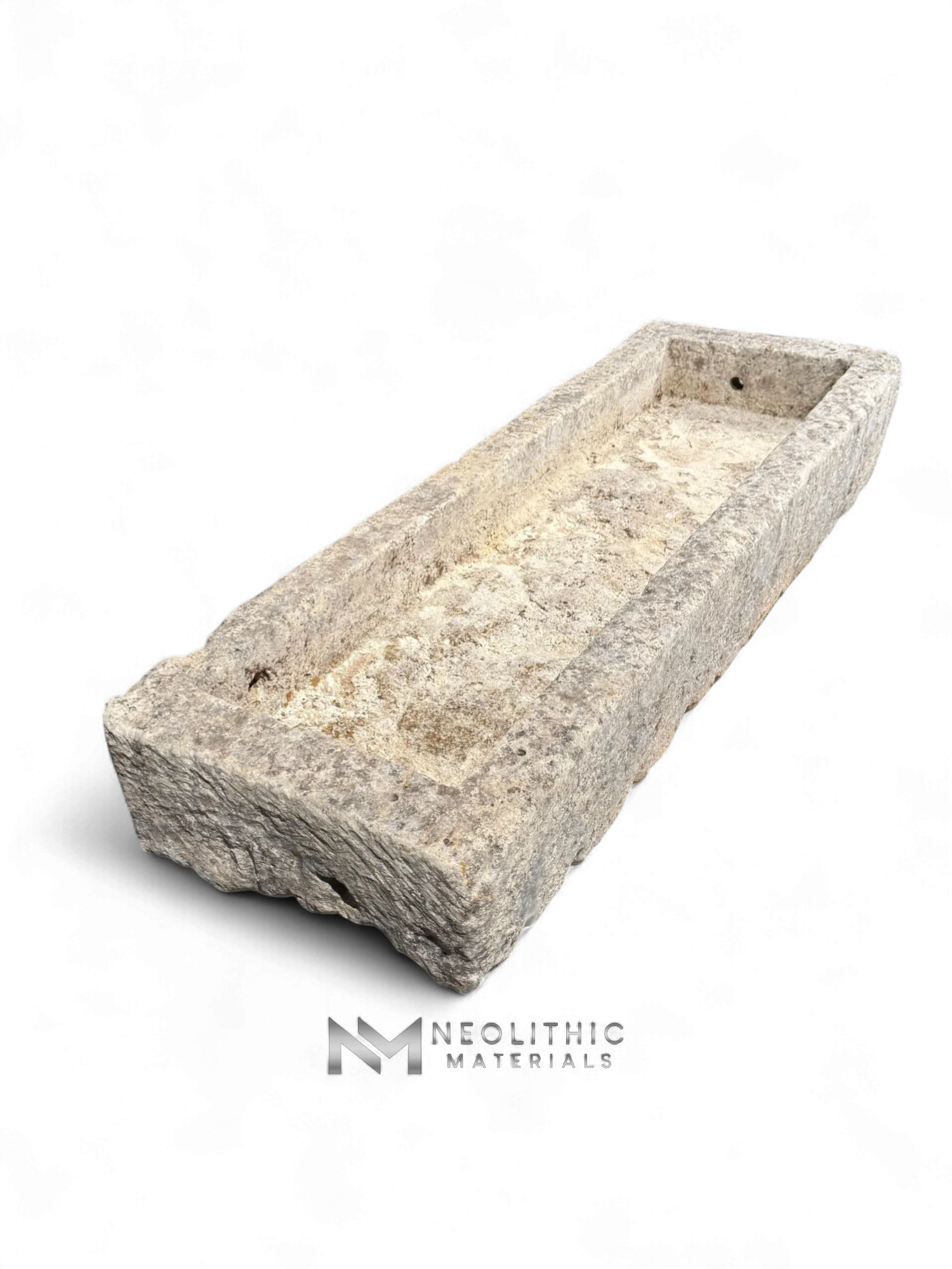 Antique French Limestone Trough - Image 3